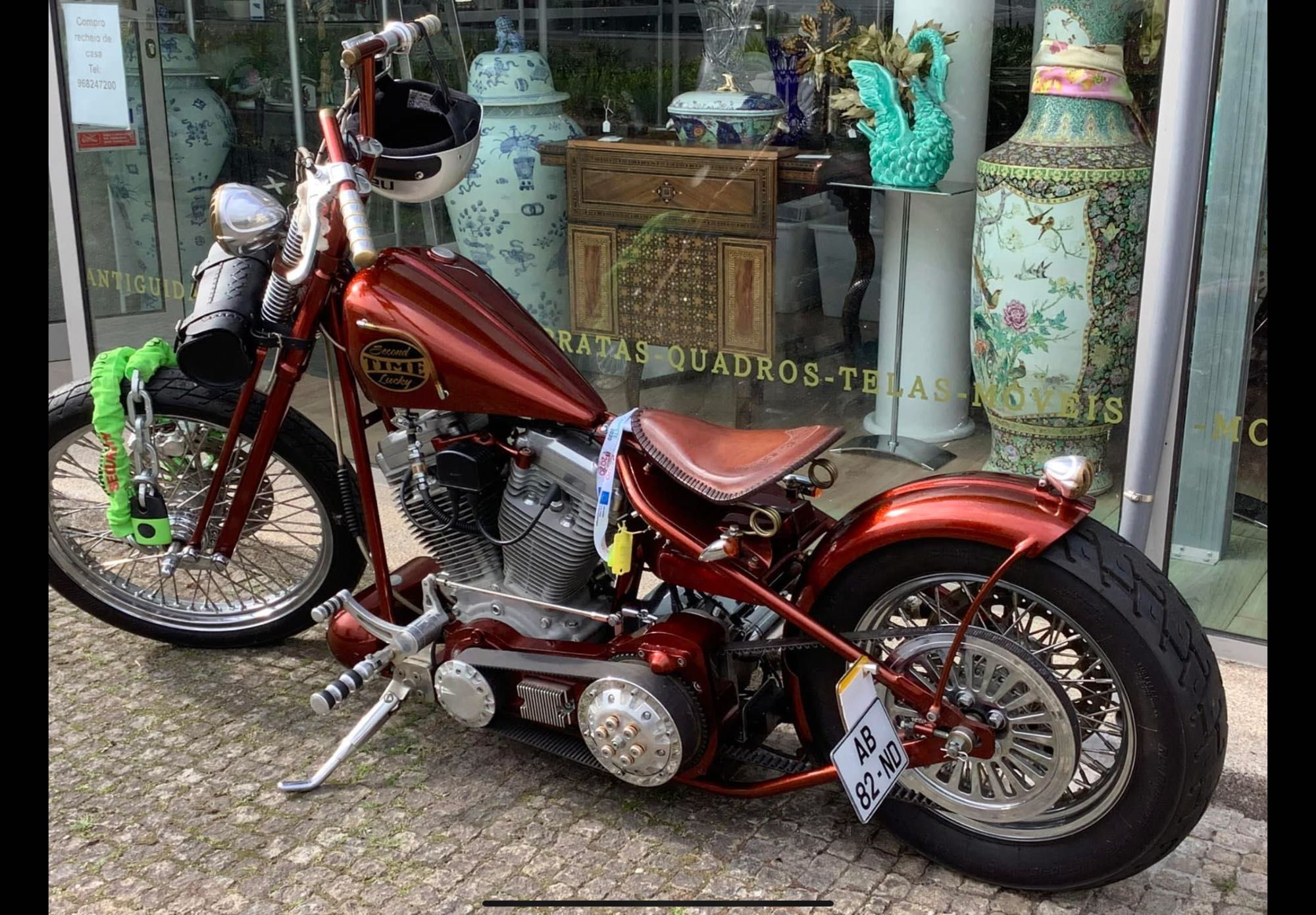 Mota Harley springer. 1340cc ,SECOND TIME LUCKY MOTA ÚNICA