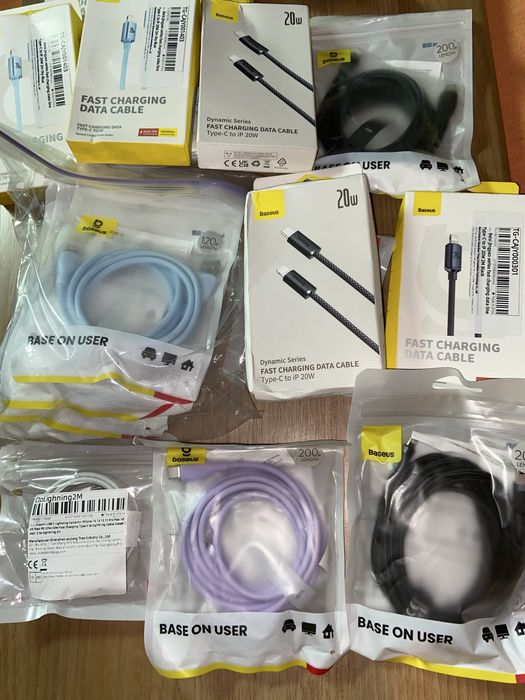 Baseus  кабель,зарядка,шнур зарядки typeC; 2 метра;Lightning до Айфона