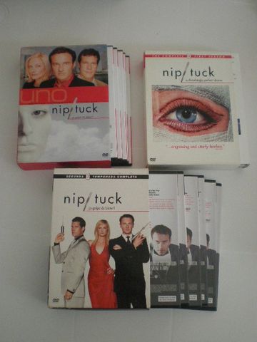 Nip Tuck (três packs) 1ª temporada + 2ª temporada + first season