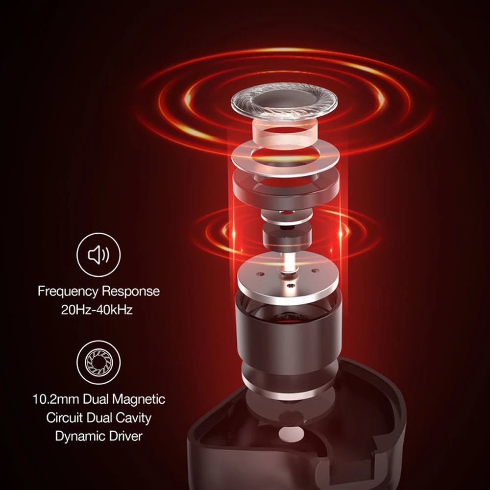 Hi-Fi навушники Hidizs MS3, 1DD + 2BA Knowles +NiceHCK 4.4 to 3.5 mm
