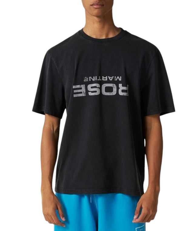 Футболка Martine Rose Classic T-Shirt Washed Black