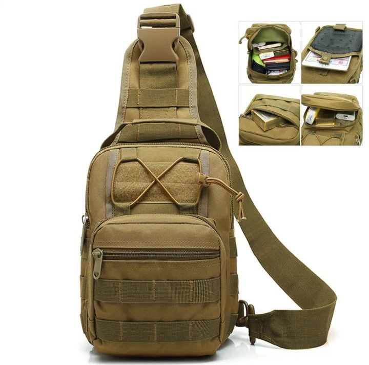 Mochila tatica (cor caqui)