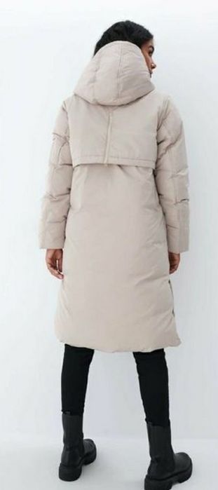 Зимнее пальто пуховик Mohito