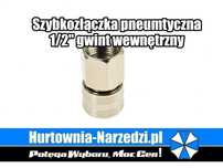Szybkozłączka pneumatyczna 1/2" GW typ żeński gwint wewnętrzny