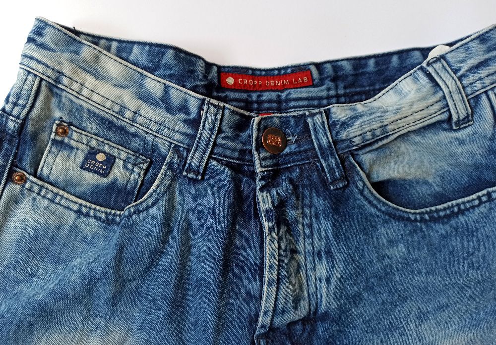 Krótkie spodenki męskie jeans CROPP 28 M 38