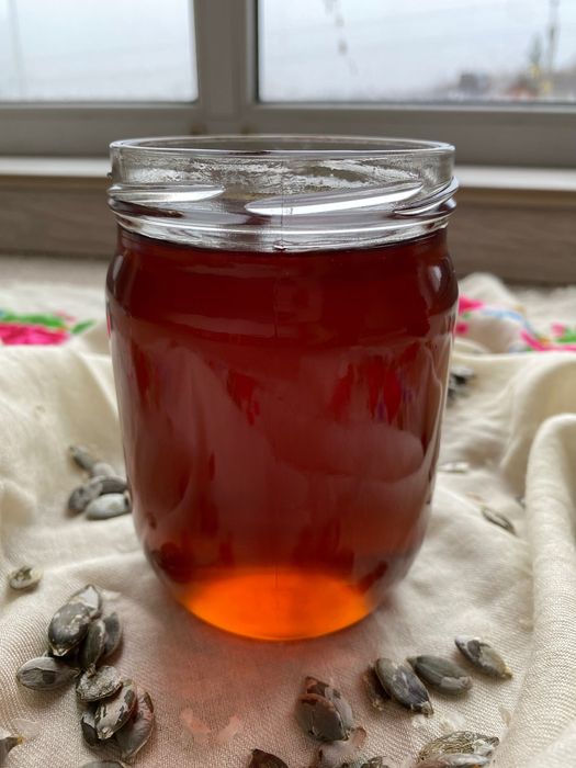 ГАРБУЗОВА олія холодного віджиму тыквенное масло гідравлічний прес