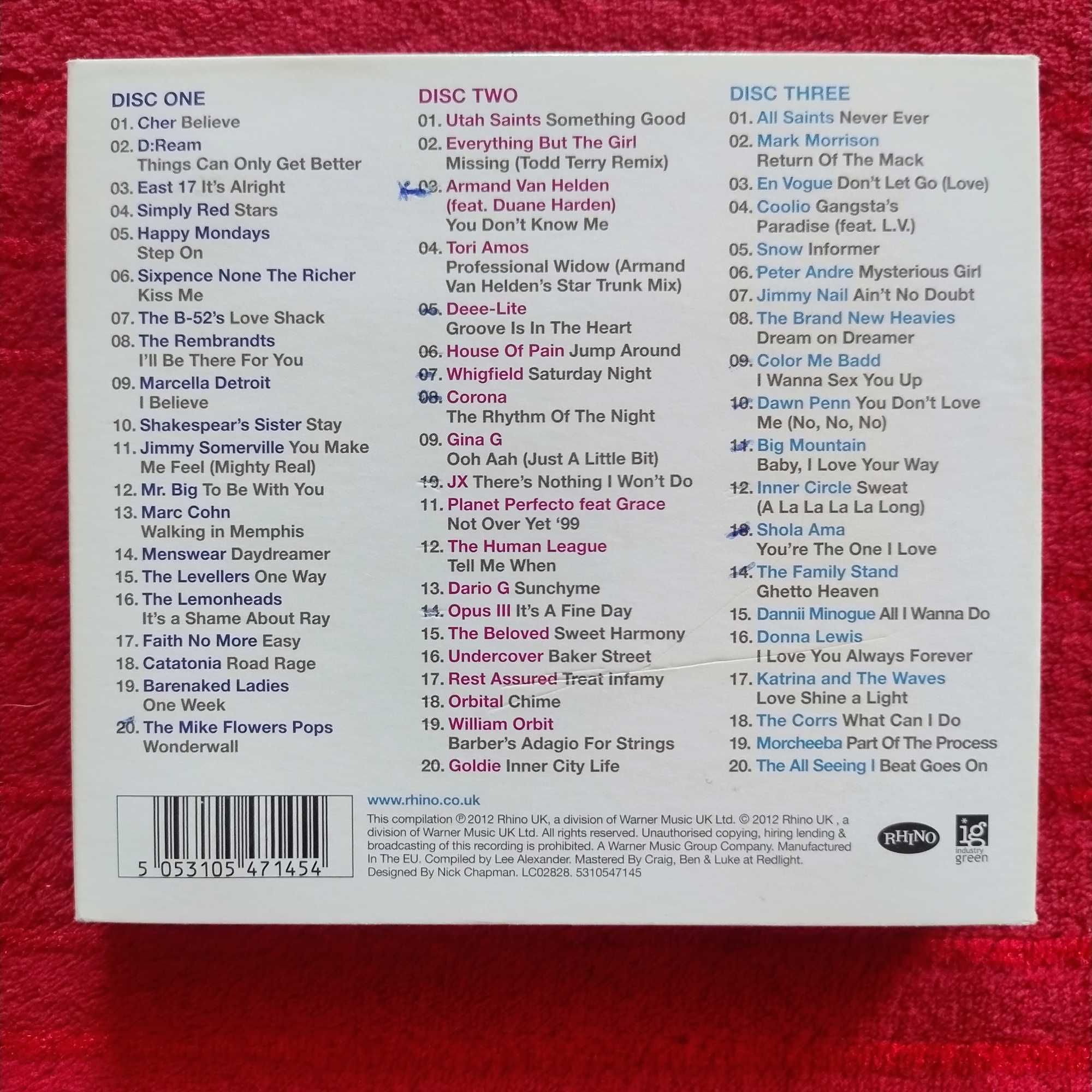 3 CD  90s The Collection