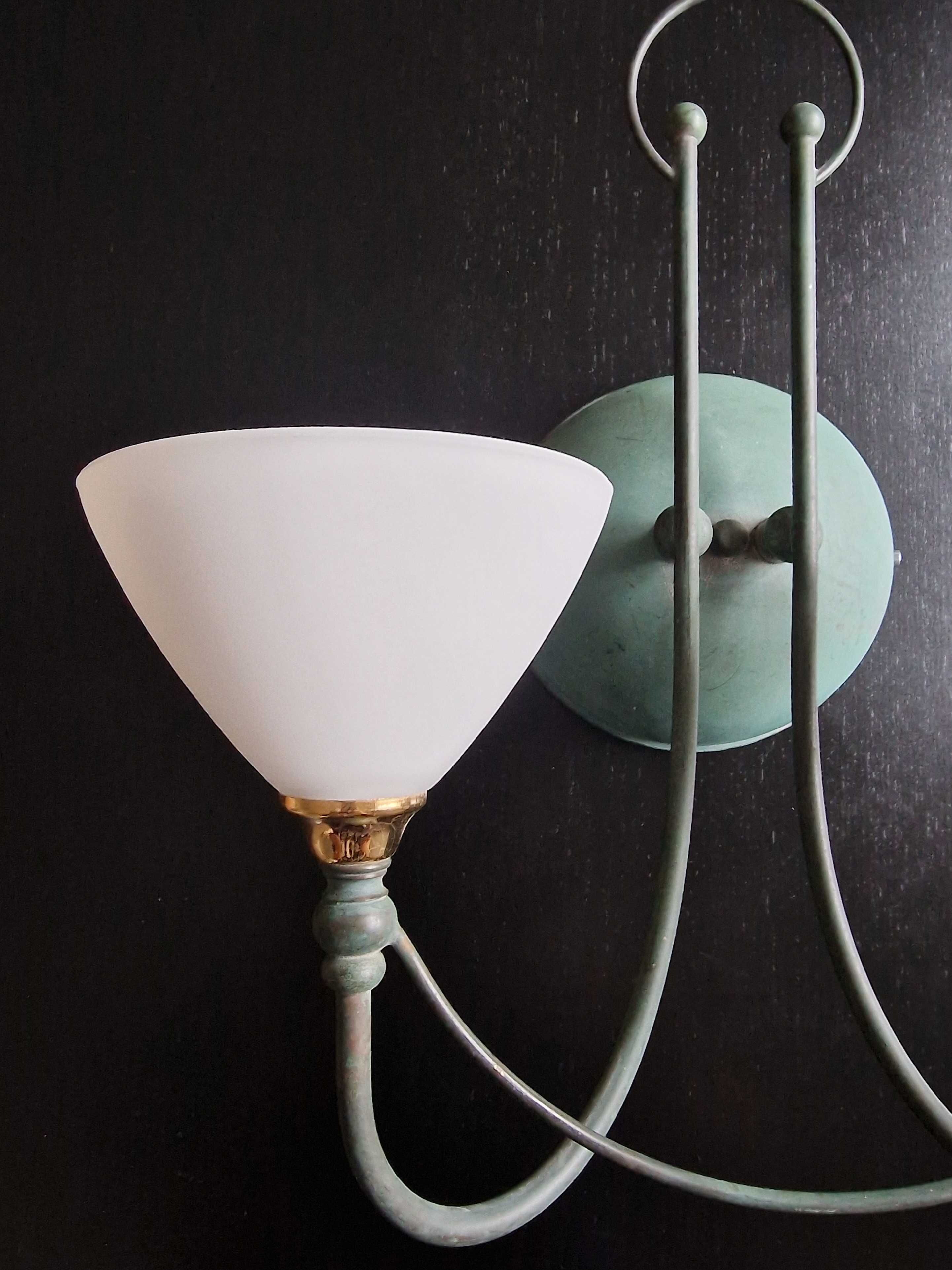 Lampa ścienna z lat 90