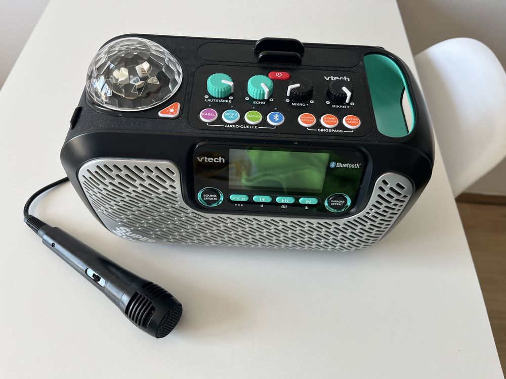 Odtwarzacz Karaoke z mikrifonem