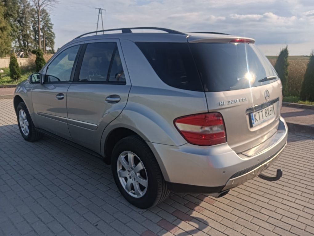 Mercedes Ml 320 4matic Hak 7-G Navi Alus Klima Skóry Zarejestrowany