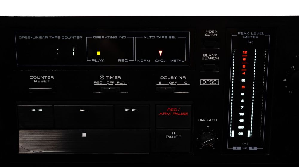 Rewelacyjny RETRO deck KENWOOD KX-660HX *Index DPSS HX PRO Dolby B C