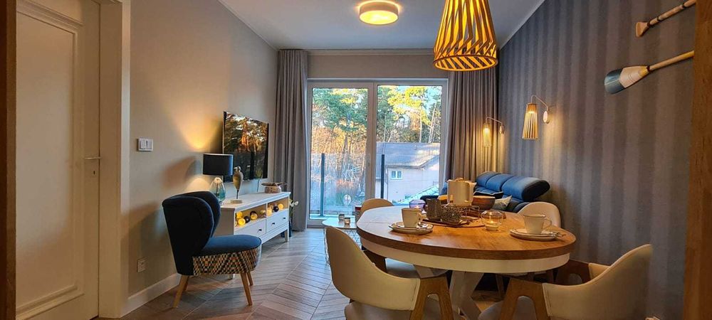 Apartament Niebieskie Lato - Mielno, Sosnowa 4, 200m plaża