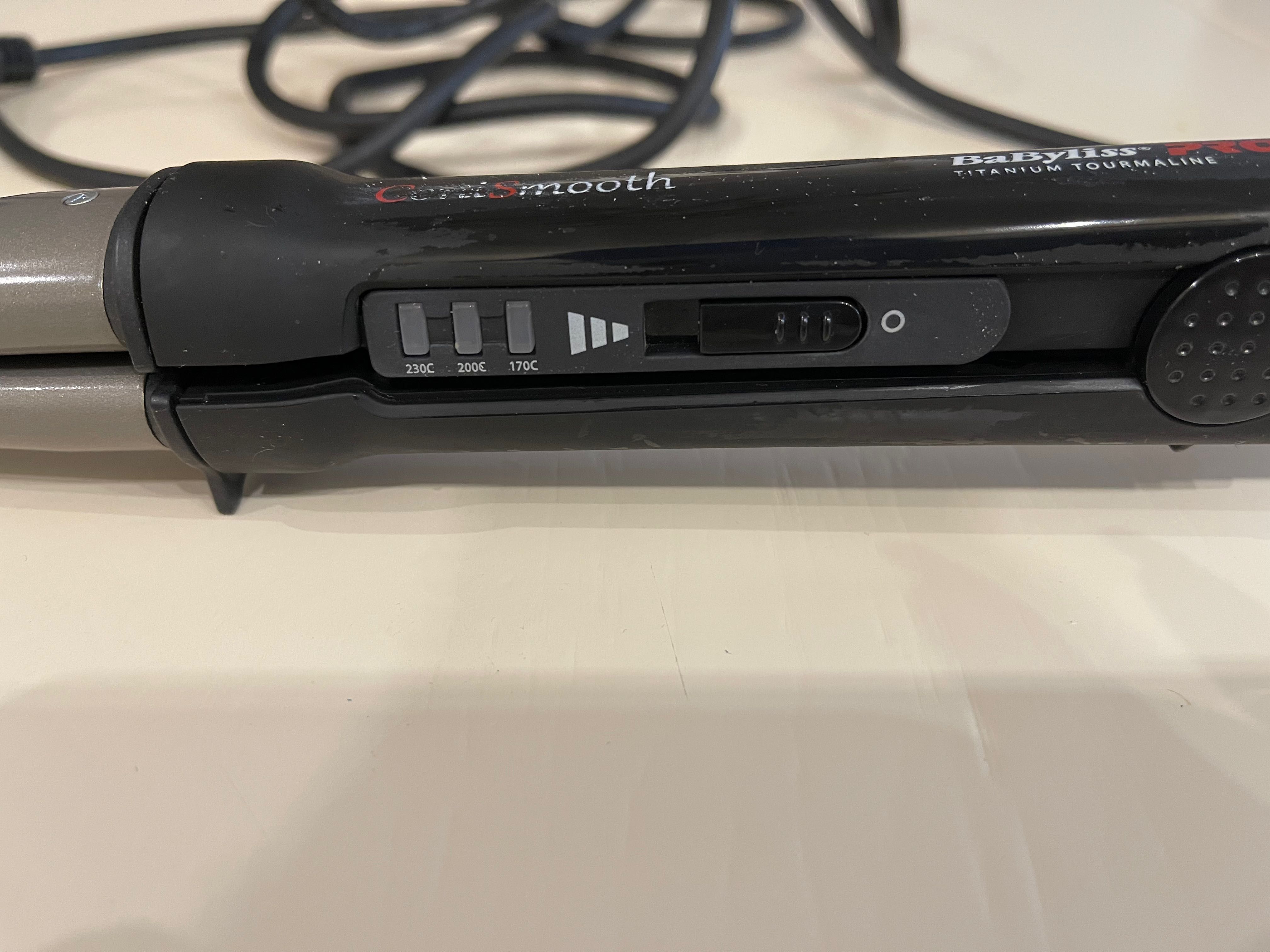 Плойка-щипцы конус BaByliss TITANIUM ConiSmooth