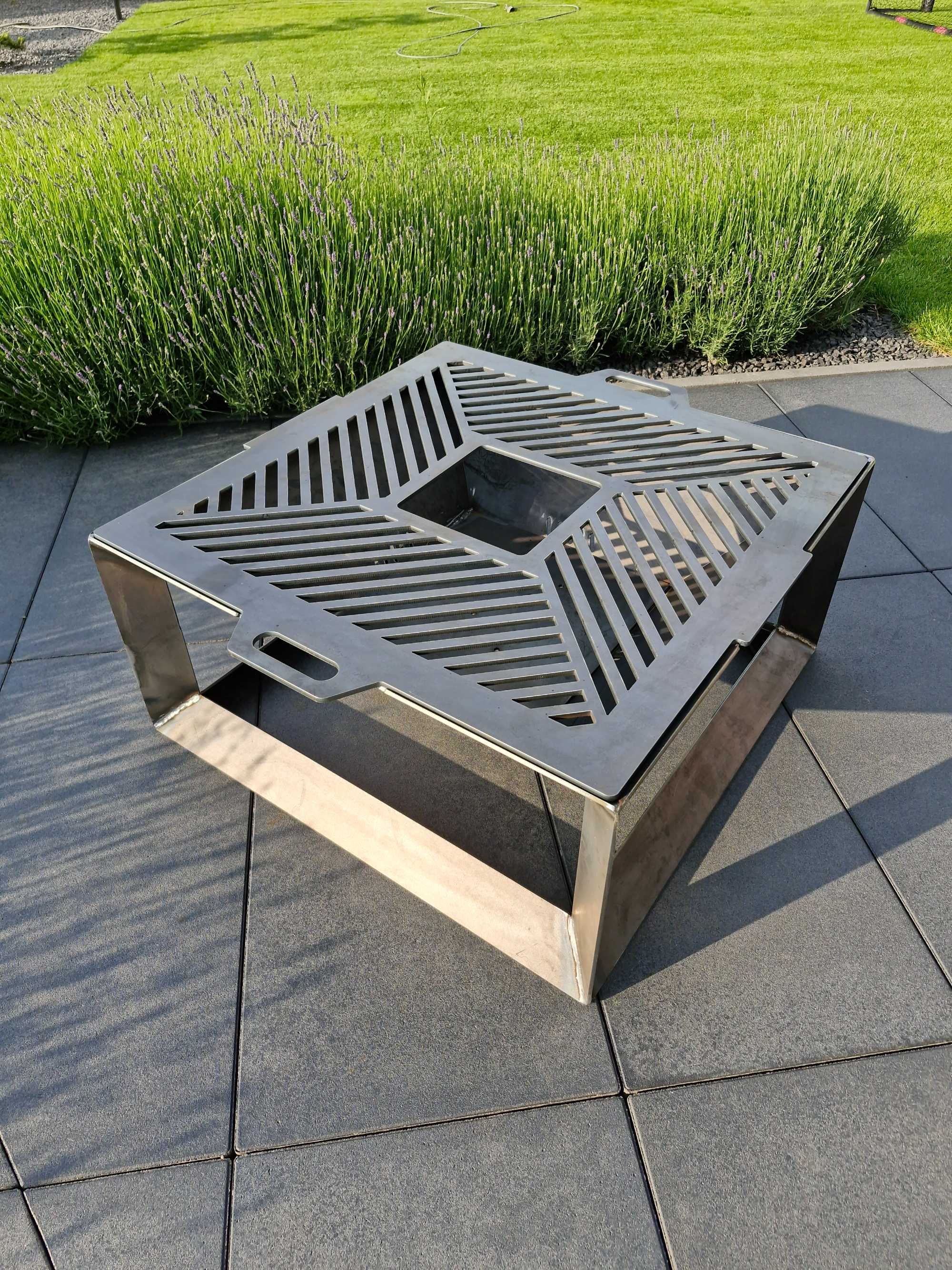 palenisko ogrodowe 4mm z rusztem 6mm o wymiarach 75x75 grill producent