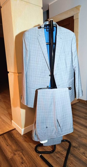 Garnitur jasny, kratka, pierre cardin 28  176/120/106  XL/XXL