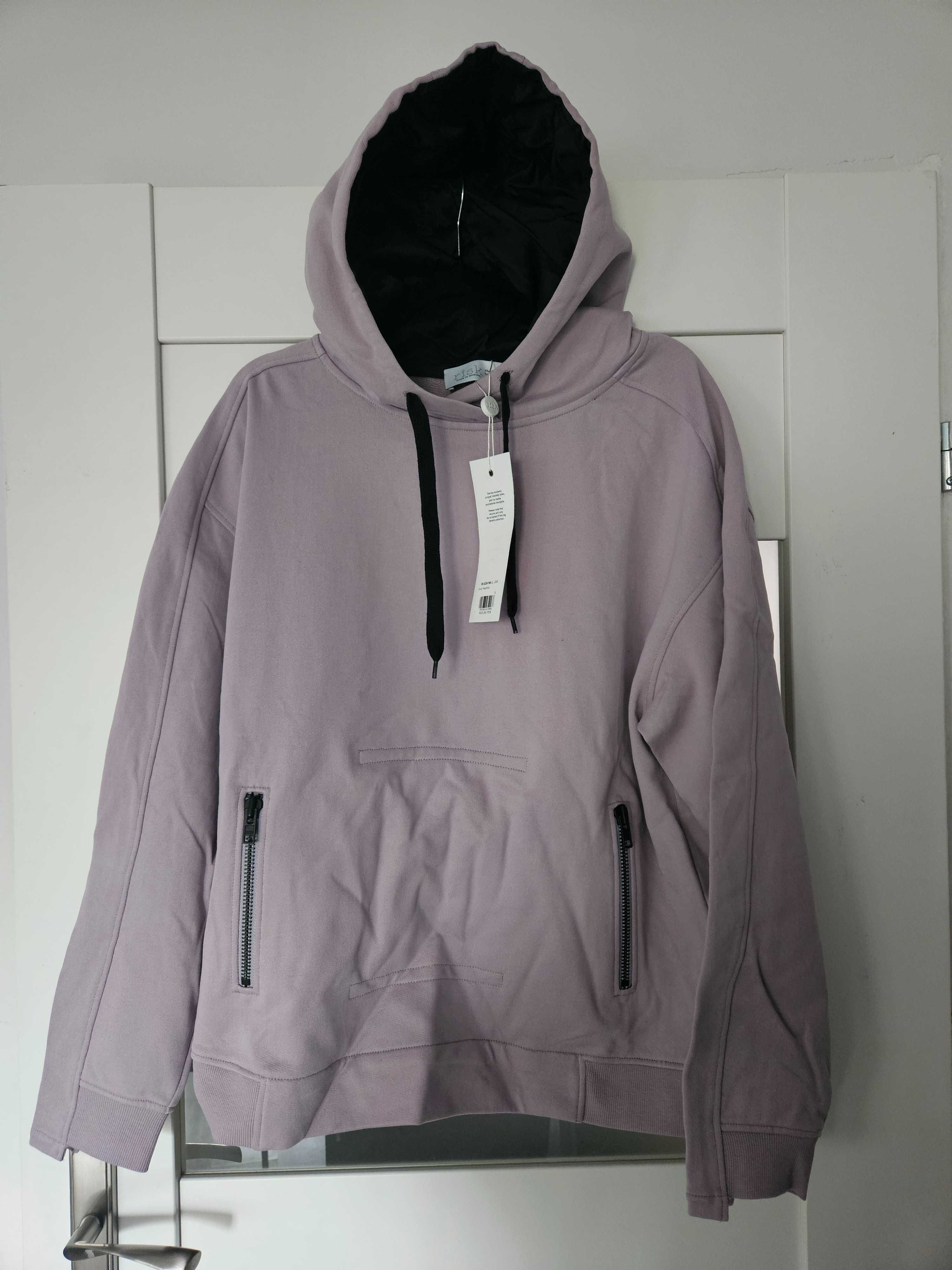 Nowa Bluza damska RISK made in Warsaw Luz Bluz XL liliowa z metkami