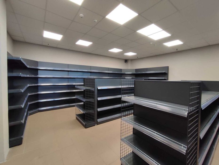 Торговое оборудование. Торговые стеллажи. Торгові стелажі. Полки