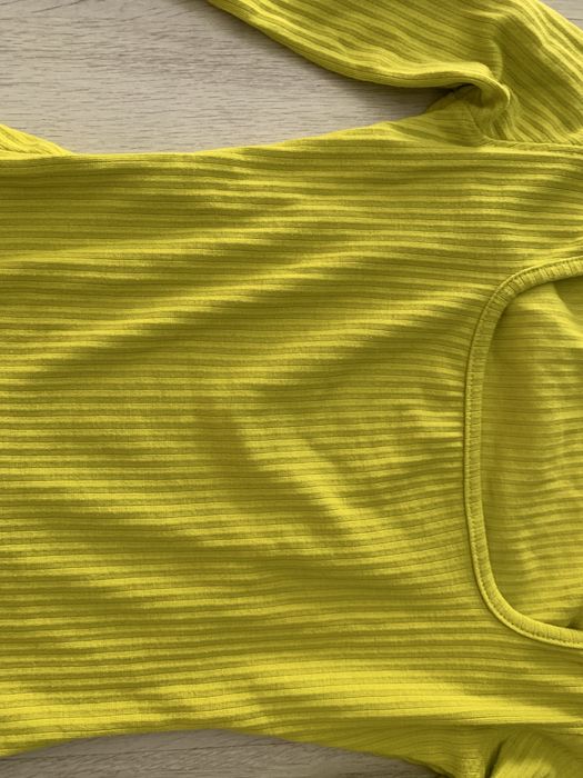 Żółte damskie body Missguided