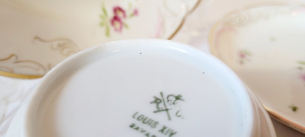 Trio Rosenthal Model Louis XIV