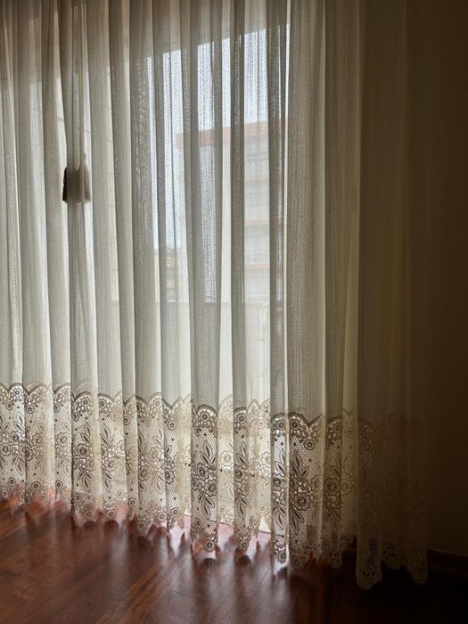 Cortinado de renda