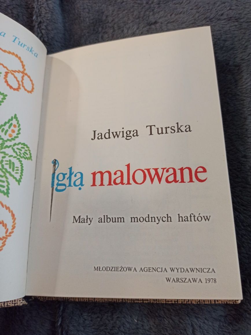 Igłą malowane Turska