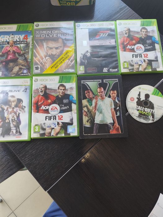 Jogos Xbox 360. Valor por todoss. São 8.