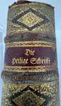 Biblia Lutra 1736 rok Niemiecka 2 tomy super stan