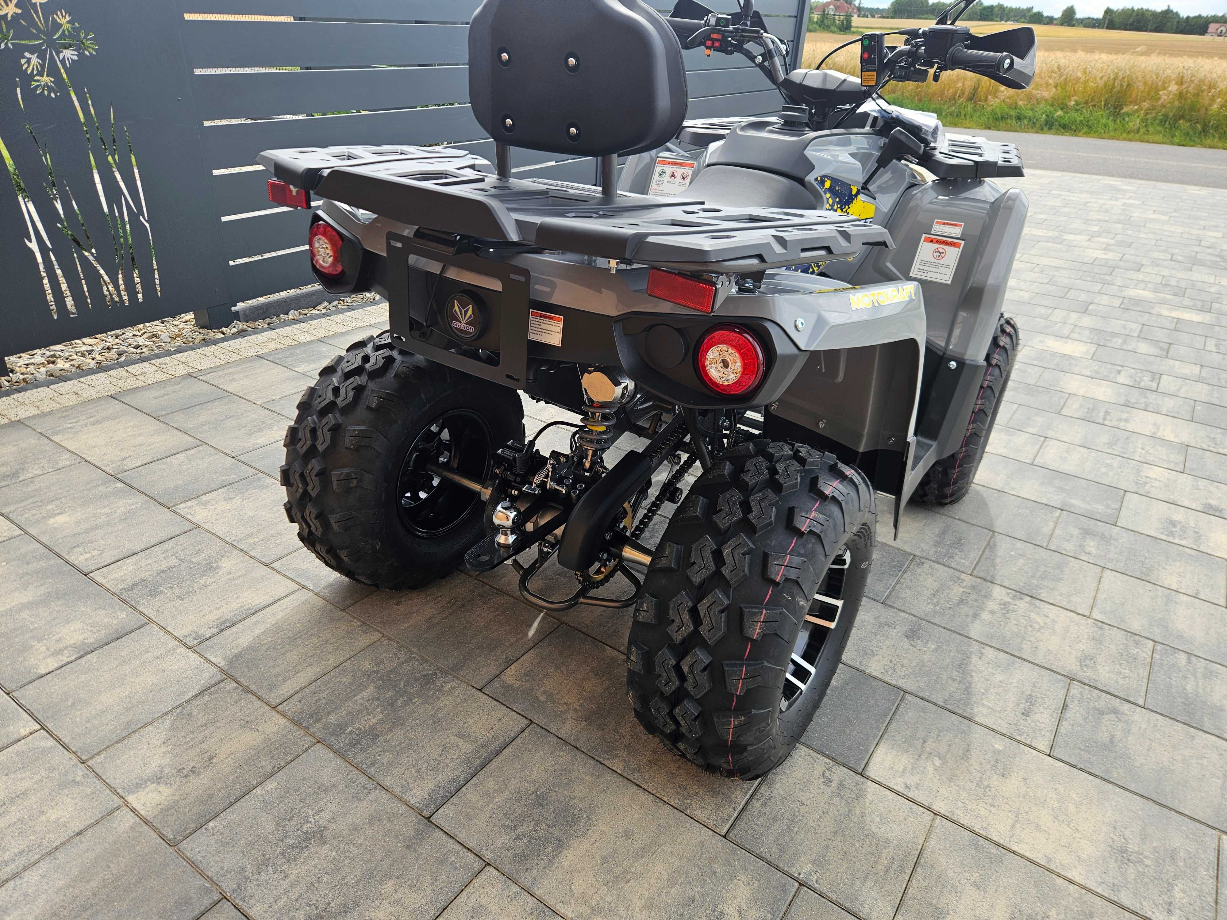 Mikilon Hammer 200 Quad z homologacją T3B wyciągarka alu felgi gratisy