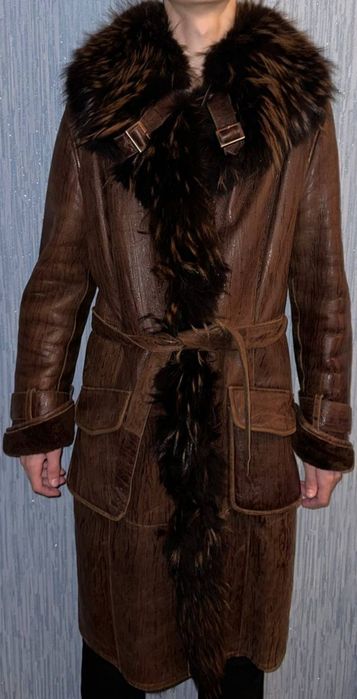 Натуральная женская дублёнка 48-50