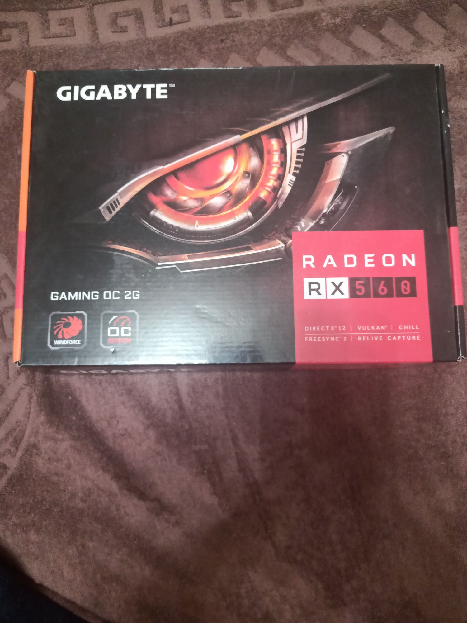 radeon rx560 gaming oc 2gb gigabyte