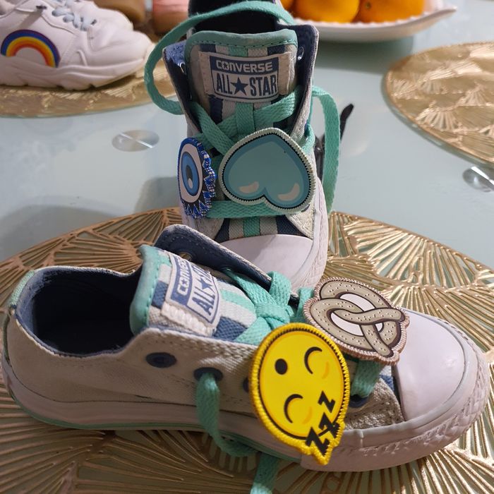 Converse All Star miętowe 17 cm