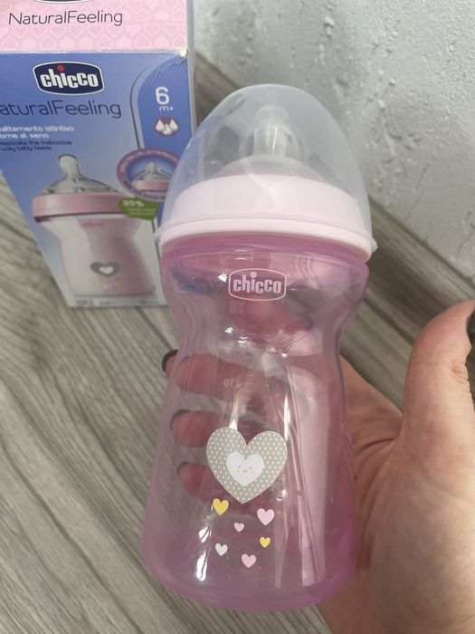 Бутилочка пляшечка для годування 6м+ Chicco