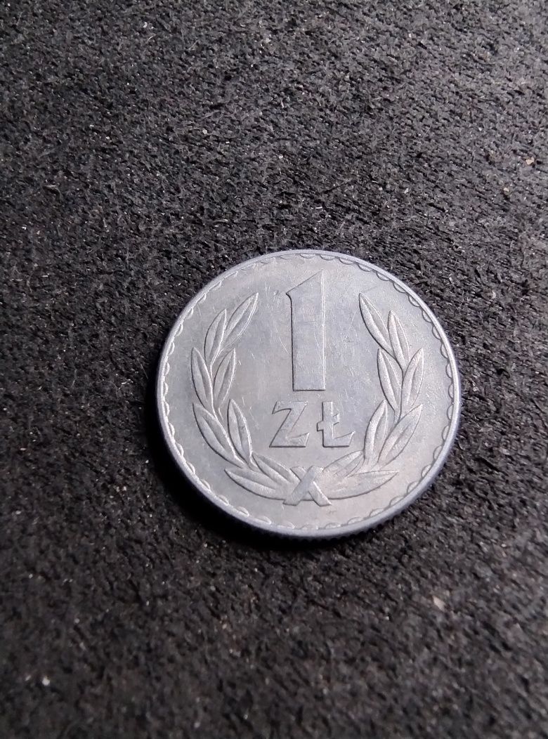 PRL 1 złoty 1957 piękna