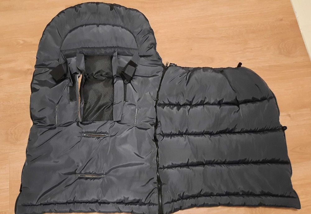 Cottonmoose Śpiworek Yukon Combi do wózka 3w1 Dark Blue