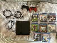 Sprzedam PS4 512Gb+2 pady i 8 gier