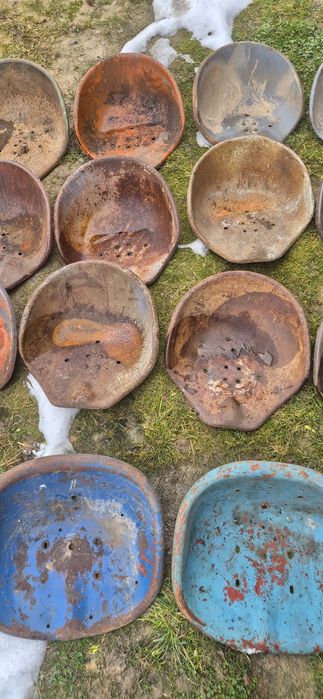 Siedzenie siedzisko krzesło hoker PRL kosiarka retro vintage loft