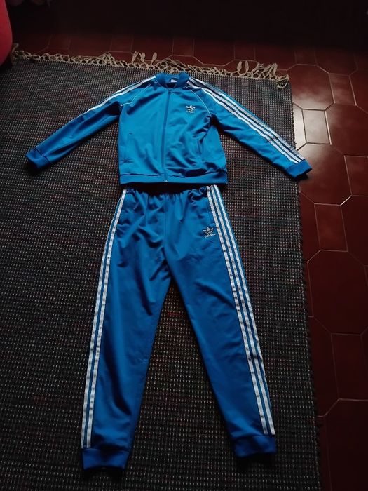 Fato de treino da adidas azul
