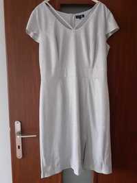 Sukienka srebrna brokatowa rozmiar 44