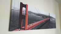 Duży obraz 145x45cm Golden Gate Bridge w San Francisco