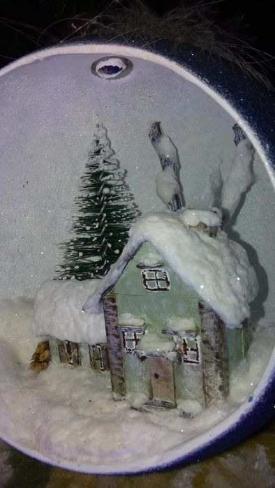 Новогодняя миниатюра, новорічний декор