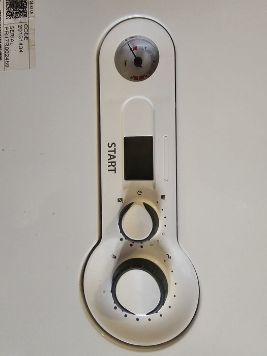 Caldeira RIELLO a gás painel digital