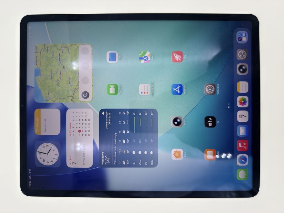 ipad Pro 12,9 - 6 generacja - Procesor M2 - Gwarancja Rozruchowa