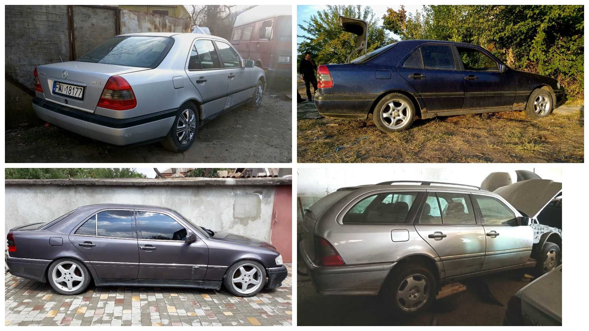 Розборка Mercedes W124/140/163/168/202/203/210/211/220/638/639/904/906