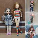 Бжд кукла шарнирная bjd 40см и 30 см Барби баболи