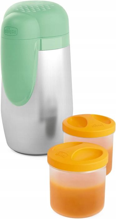 Lunchbox termiczny 1 L + 2×250 ml – termos na obiad / zupę