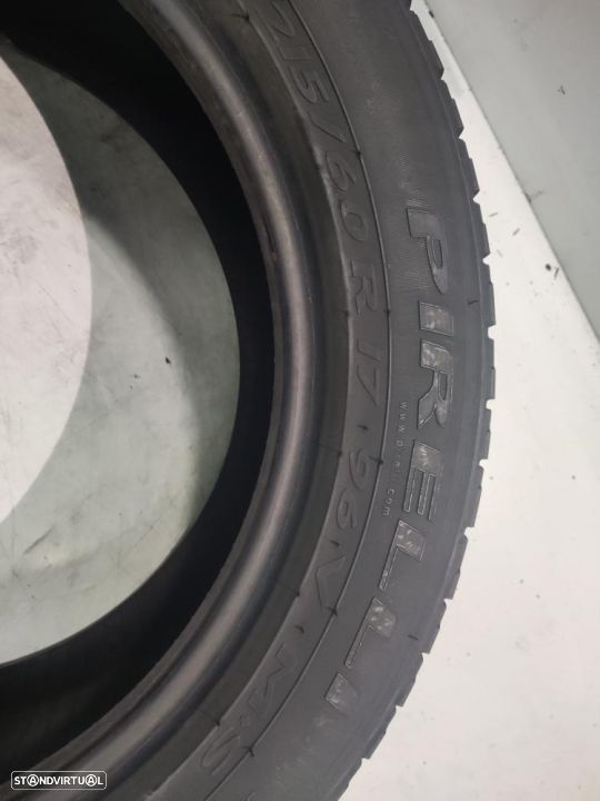 2 pneus semi novos 215-60r17 pirelli - oferta dos portes 120 EUROS