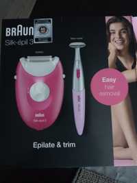 Depilator. Braun silk epil 3. Na GWARANCJI