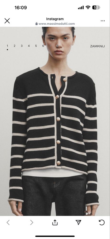 Жіночий кардиган Massimo Dutti
