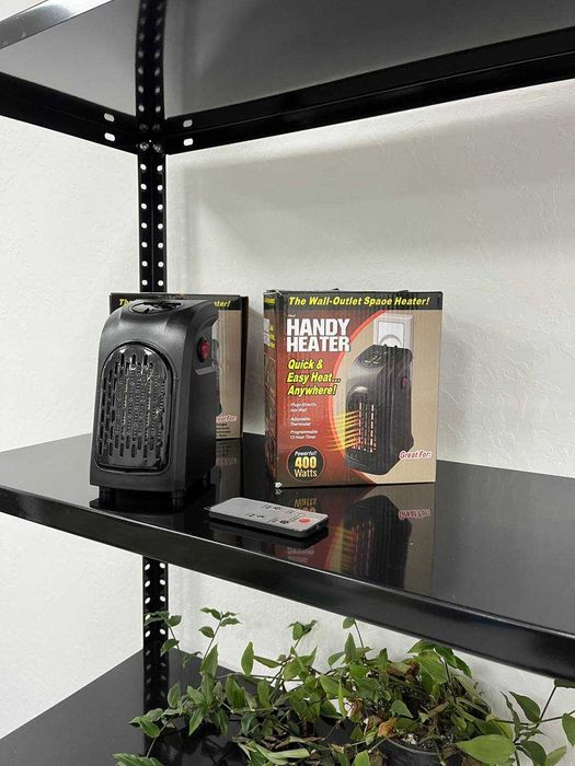 Портативный ОБОГРЕВАТЕЛЬ тепловентилятор! Обігрівач + ПУЛЬТ! Дуйка