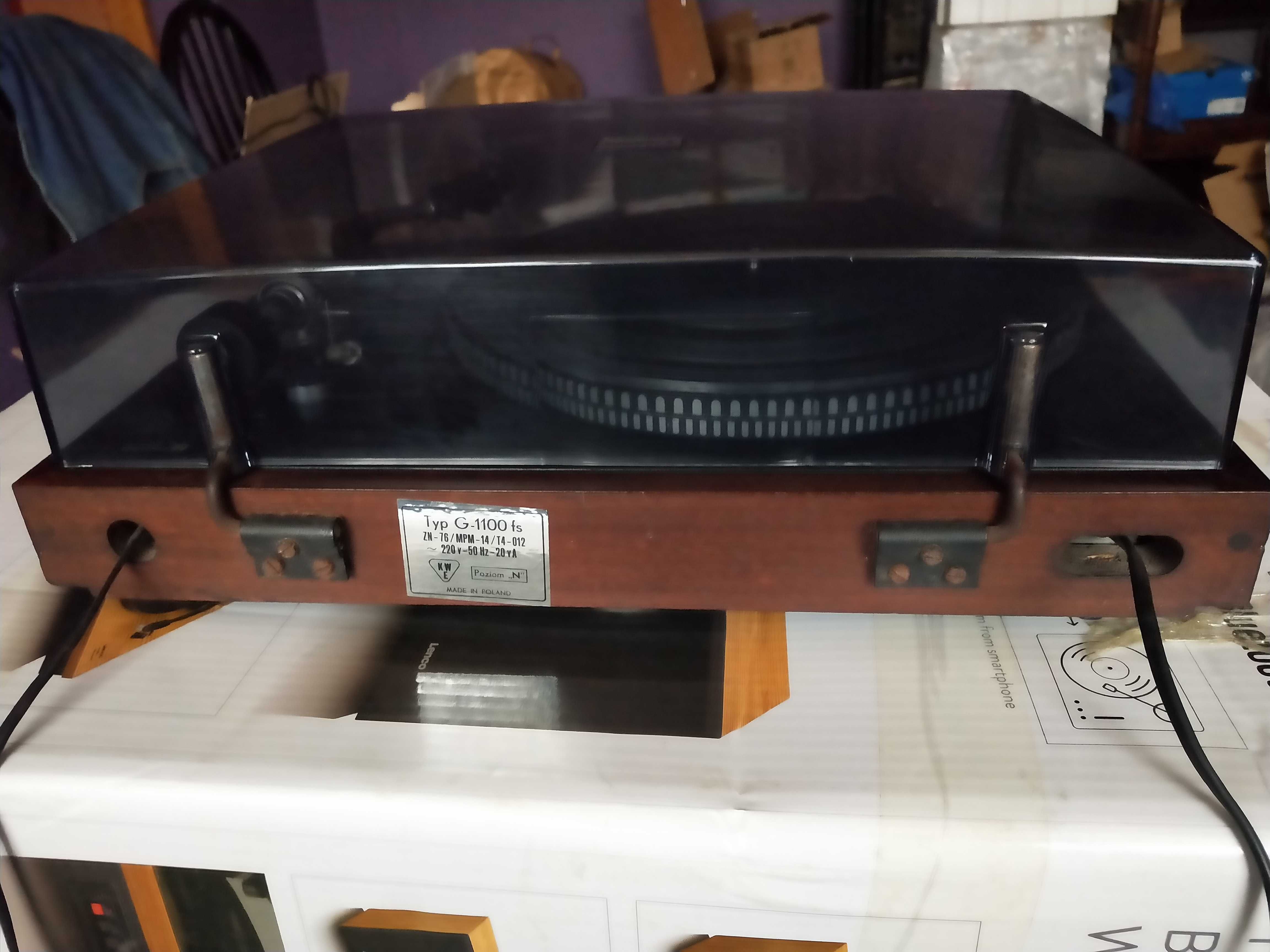 Pokrywa górna do gramofonu Unitra Daniel G-1100, Fryderyk G-620